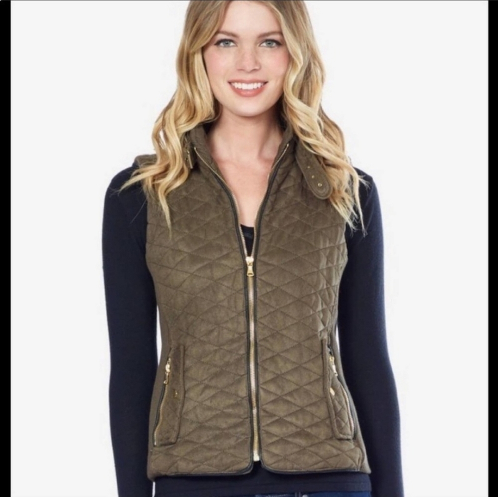 FATE | QUILTED VEST | SIZE SMALL